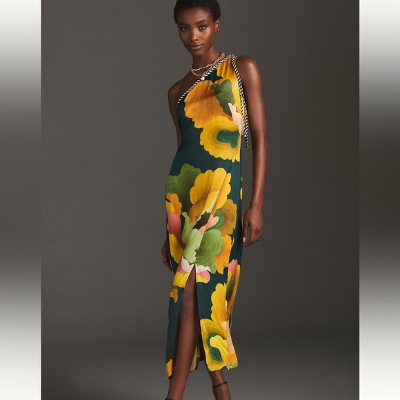 FARM Rio Dresses & Skirts - New FARM x Anthropologie One Shoulder Dress